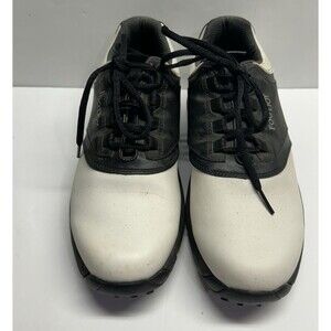 FootJoy GreenJoys Golf Shoes White Black Golf Golfing outdoor men size 8.5